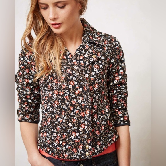 Floral Hei Hei Moto Jacket - Picture 2 of 5